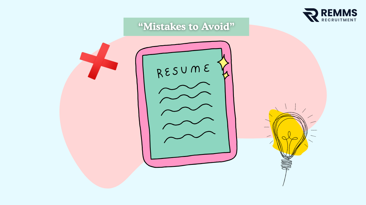common resume mistakes
