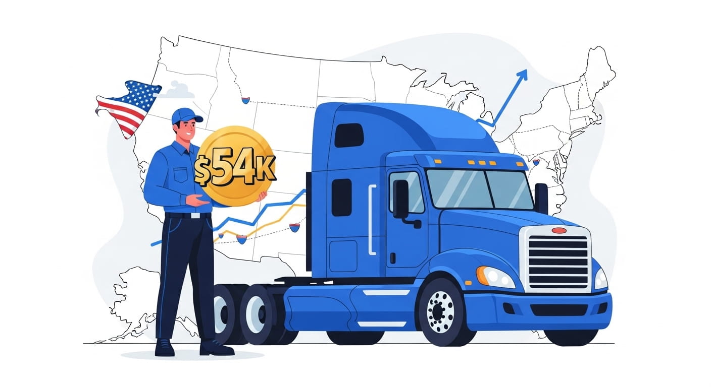Average Truck Driver Salary in USA