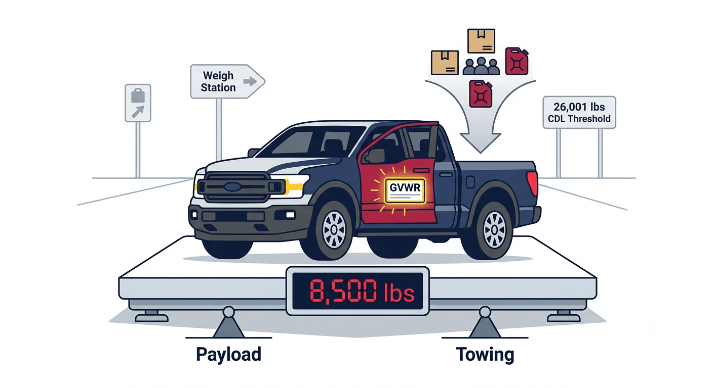 pickup truck weight limits