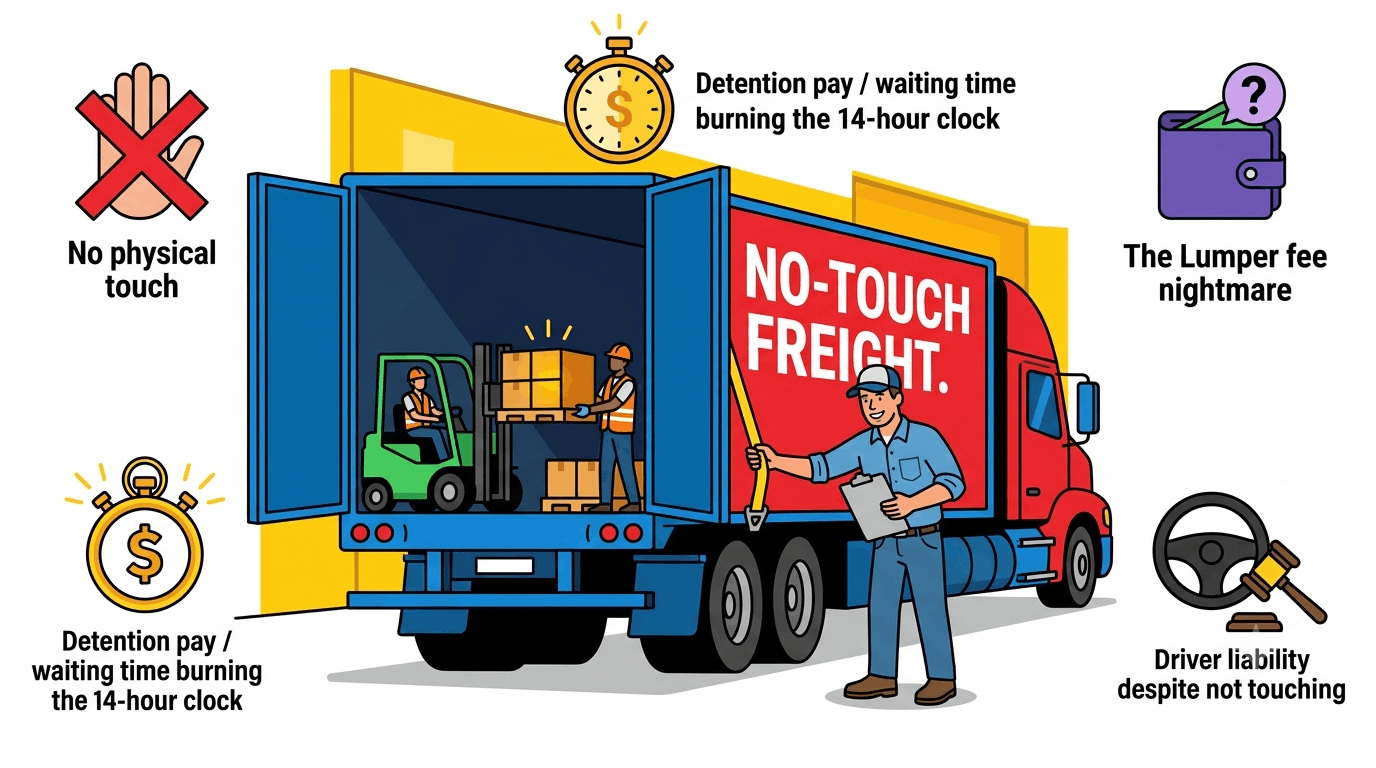 What is no-touch freight